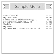 Veggie Food Joint menu 1