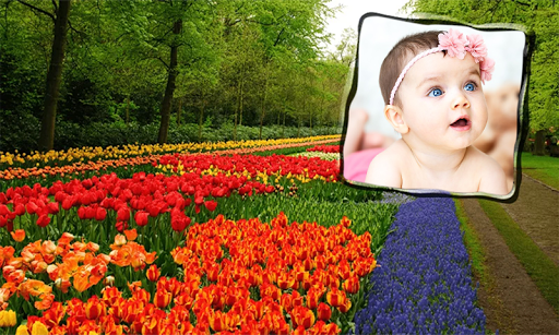 Beautiful Nature Garden Photo Frames Application