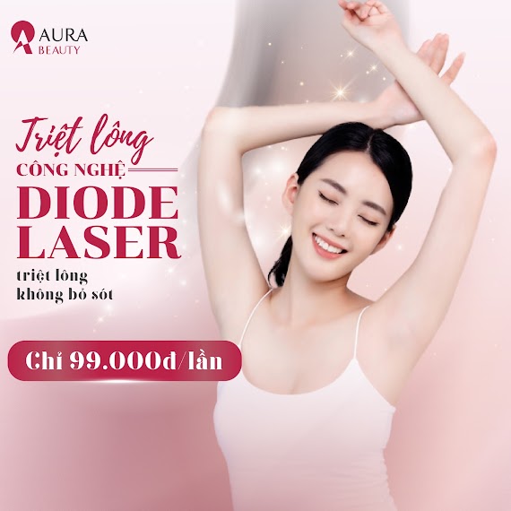 Toàn Chi Nhánh [E - Voucher] Triệt Lông Công Nghệ Diode Laser An Toàn Tại Thẩm Mỹ Viện Aura