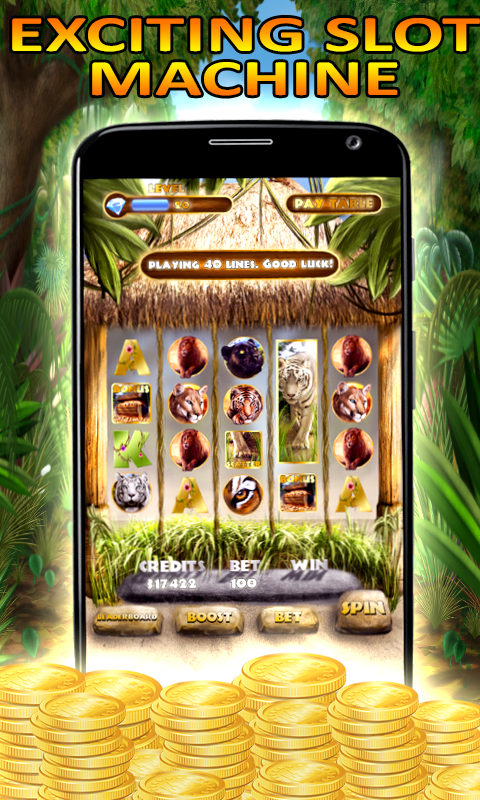 Android application Slot Machine : Wild Cats Slots screenshort