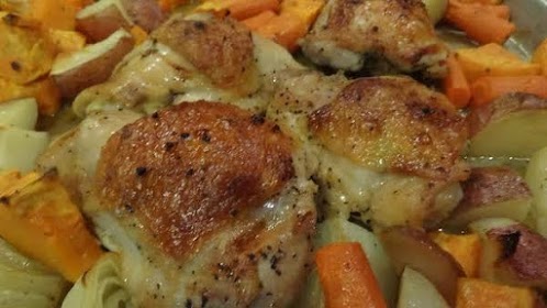 Roasted Chicken With Vegetables