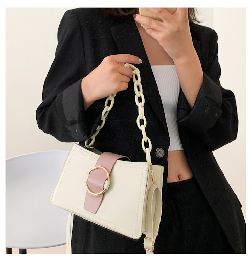 Title 8, Bolsa de corrente de verão, estilo francês, par...