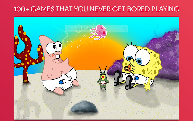 Spongebob Wallpaper HD Custom New Tab