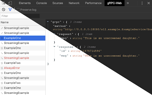 gRPC-Web Developer Tools