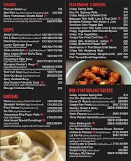 Asia House menu 1