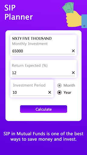 SIP Planner Loan EMI-Financial Planner