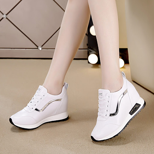Title 7, Womens New Casual Lace-up Sneakers for Inner H...