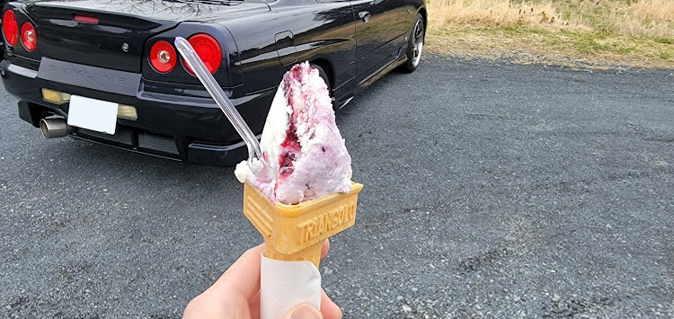 スカイラインクーペのER34 2ドア・ドライブ・車検シール・妄想カスタムに関するカスタム事例の投稿画像2枚目