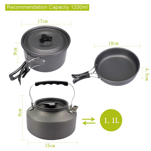 Title 7, New Camping Portable Outdoor Cooker Kettle Enjo...