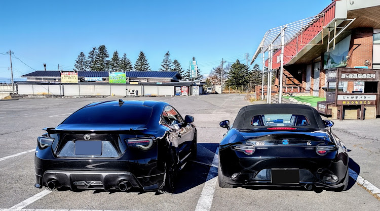 86のビーナスは微笑んだ・霧の駅は出会いの場・ハイタッチ！drive・秋の信州で会いましょう・長野スゲーに関するカスタム事例の投稿画像1枚目