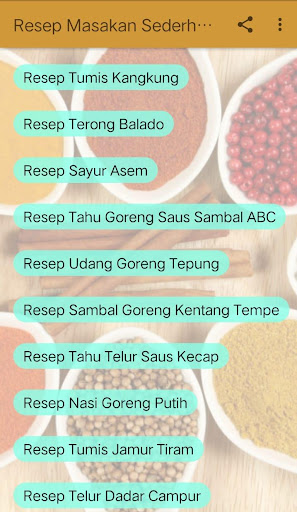 Updated Resep Masakan Sederhana Pc Android App Mod Download 2021