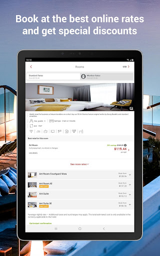 Radisson Hotels – hotel booking app