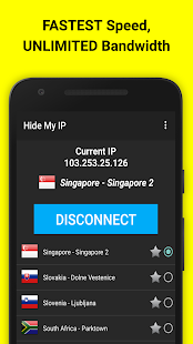 Hide My IP - Fast, Unlimited VPN. Screenshot