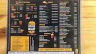 Burger Nest menu 1