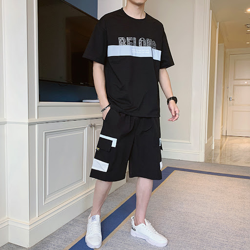 Title 7, Mens Short-Sleeved T-Shirt Summer Casual Sport...