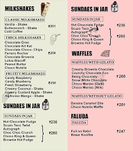 Scuzo Dessert Cafe menu 2