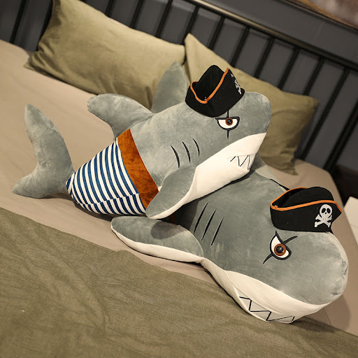 Title 3, Shark plush toys for kids. Soft shark stuffed a...