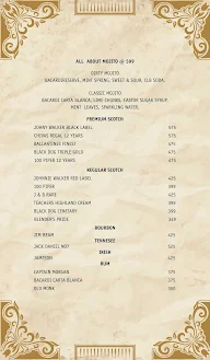 Grand Infinity menu 2