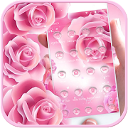 Descargar  Pink Rose Launcher Theme 