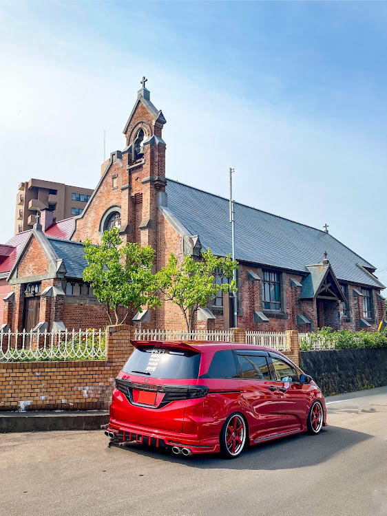 オデッセイのclub.M・7月11日からの16日までの東北遠征・7月14日・教会巡り・弘前城に関するカスタム事例の投稿画像12枚目