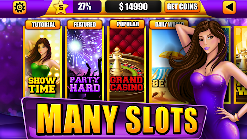 Android application Mega Dance Party Slots screenshort
