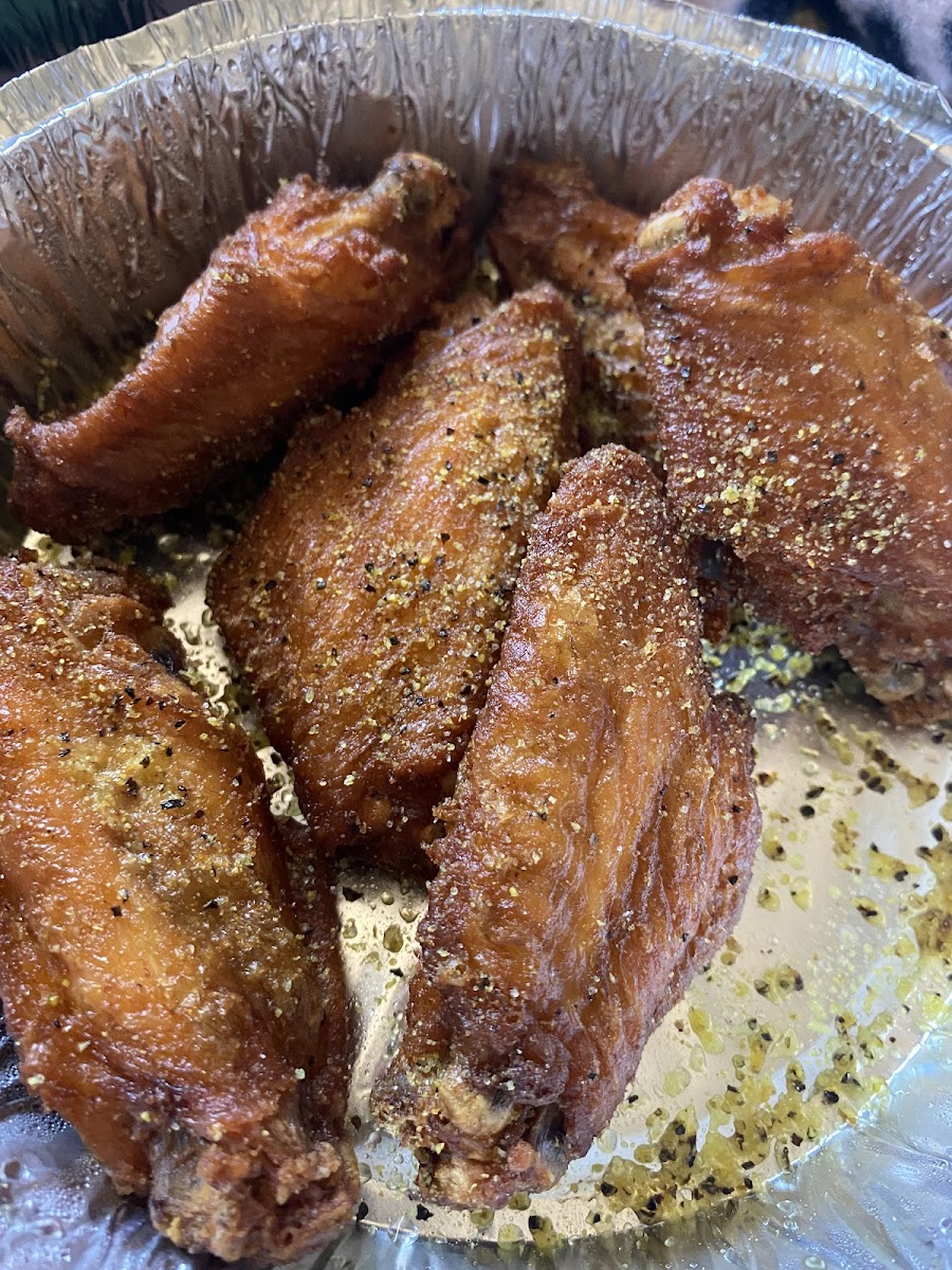 Lemon pepper wings