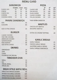 Foodbolo menu 1