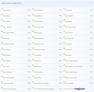 J K Yash Auto menu 2