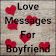 Love Messages for Boyfriend  icon