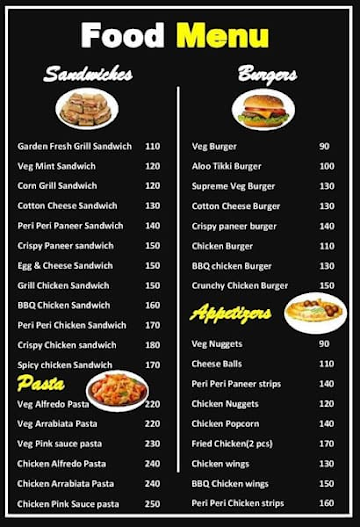 Shawarma Paradise menu 