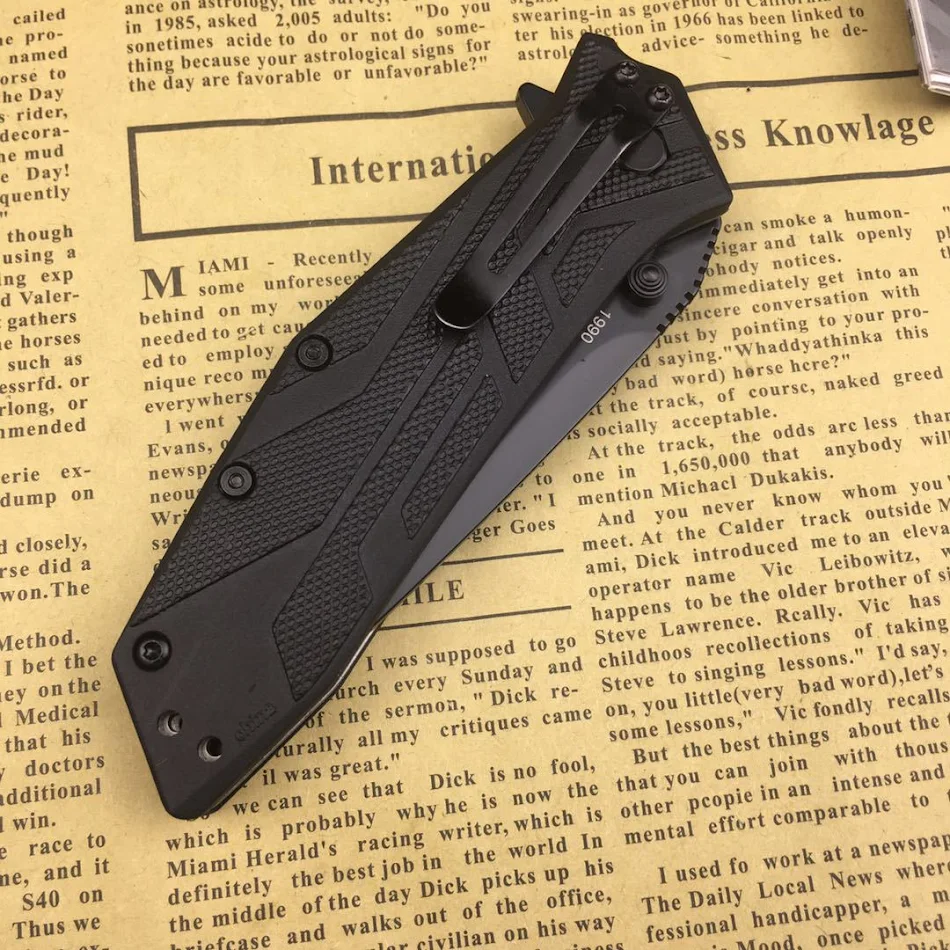 Kaxiu Outdoor Portable Self-defense Folding Knife — Reliable Protection and Precision Cutting for Outdoor Activities