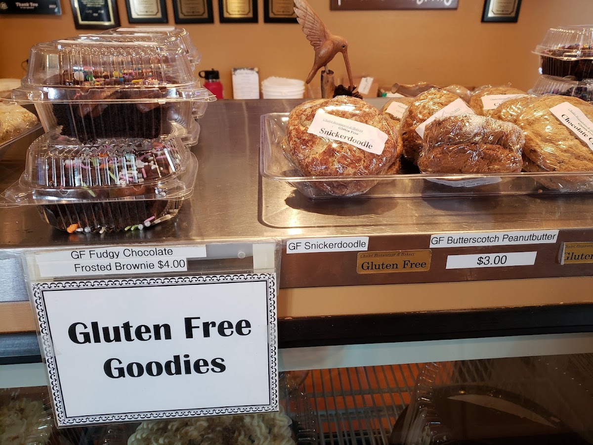 Gluten-Free at Chalet Restaurant & Bakery