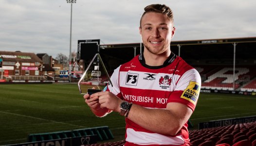 South Africa's Gloucester's loose-forward Ruan Ackermann was voted the England’s Aviva Premiership Player of the Month for November 2017.