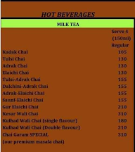 Chai Garam menu 4