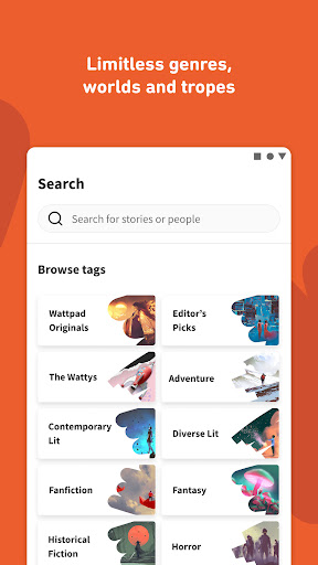 Screenshot Wattpad - Read & Write Stories