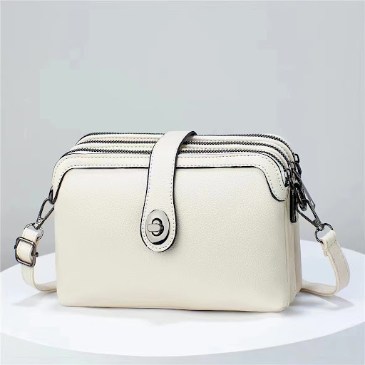 Title 4, Solid Color Large Capacity Simple Shoulder Bag,...