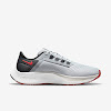 air zoom pegasus 38 pure platinum / wolf gray / iron gray / chile red