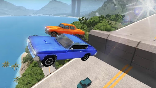 Télécharger Chained Cars Against Ramp 3D APK MOD (Astuce) screenshots 4