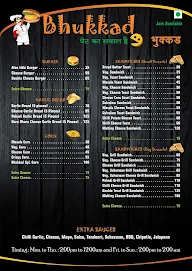 Bhukkad menu 1