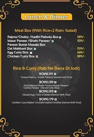 The Country Kitchen menu 1