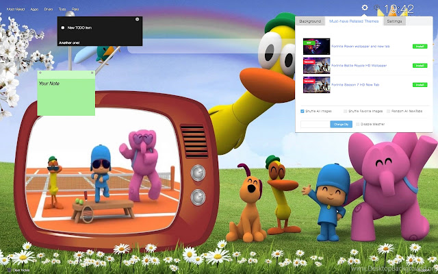 Pocoyo HD Wallpapers New Tab