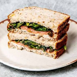 Salmon & Cream Cheese Sandwich