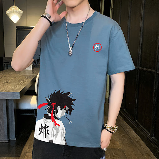 Title 6, Short-sleeved T-shirt Mens Summer New Trend Ho...