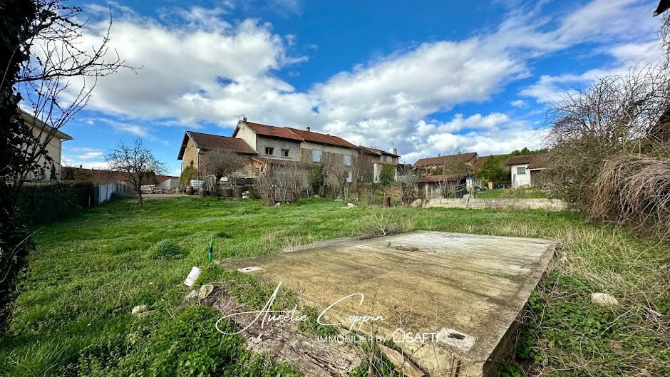 Vente terrain  590 m² à Saint-Romain-de-Jalionas (38460), 140 000 €