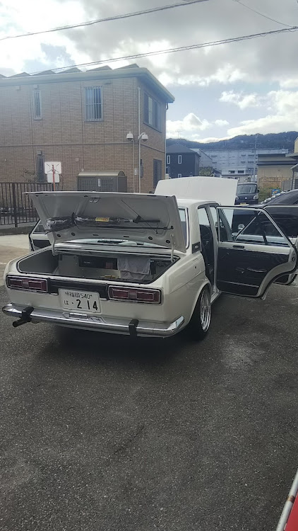 ブルーバードの今年もお世話になりました・洗車納め・DIY・ガレージTOMに関するカスタム事例の投稿画像5枚目