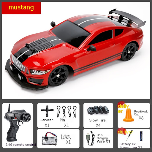 Title 4, RC Remote Control Car AE86 Four-wheel Drive Hig...