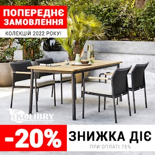 Kolibry Luxury Outdoor - качественная мебель для сада и террасы