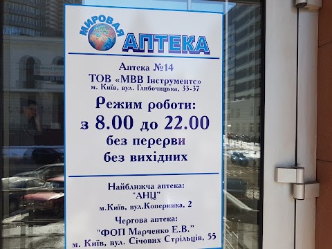 Мирова Аптека 14