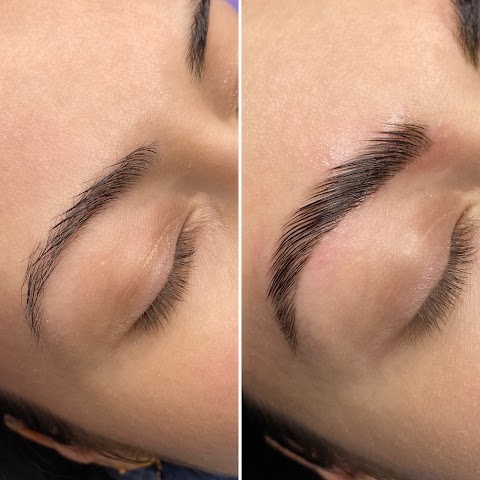 Makemybrows, пудровые брови, акварельные губы, ламинирование ресниц/бровей, татуаж, перманентный макияж