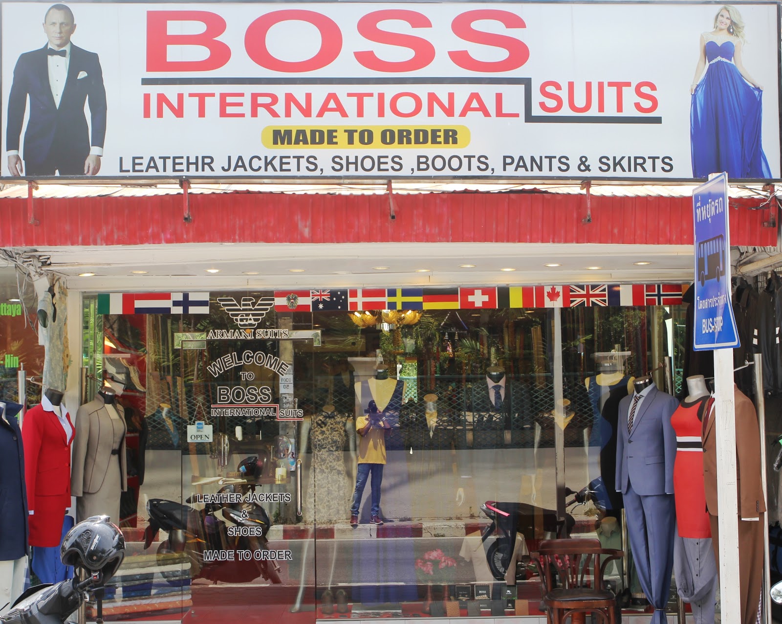 Boss International Suits